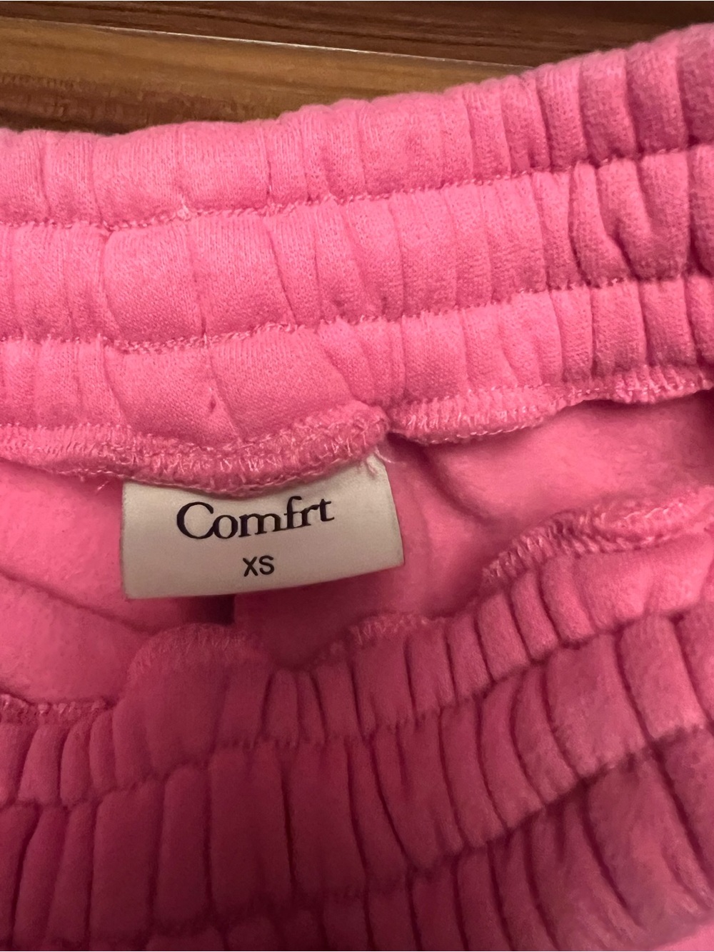 Comfrt Women’s Athletic Pink Shorts - Picture 3 of 4